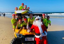 Santa is coming to Mooloolaba