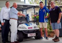 New buggy delivers patients to Noosa hospital