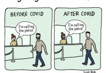 The funny side of Covid