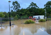 Memorial in adventure playground