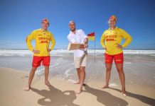 Cricket superstar bats for Easter water safety