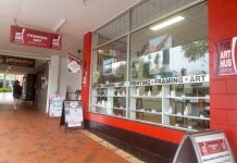 Get a custom frame at The Art Hub Cooroy