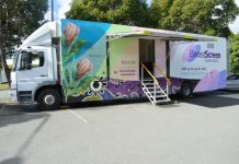 BreastScreen hits the road