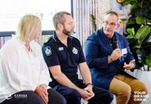 Police show support for DV Safe Phone