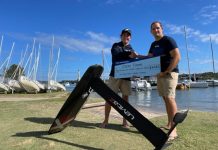 Kite foiling talent to represent Australia
