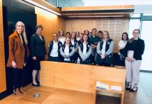 Students see the law in action