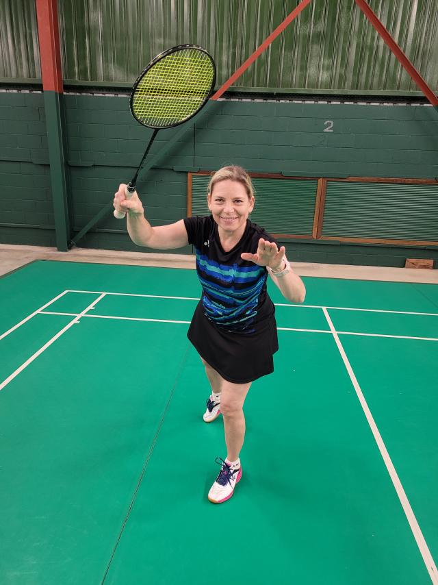 Olympian coaches Noosa badminton squad