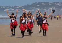 Coastal trek for mental health