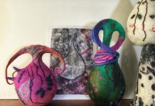 Felt and colour at Pomona Gallery