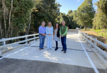 Wahpunga Lane Bridge in Kin Kin completed