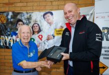 Noosa Rotary leader honoured in National Road Safety Week