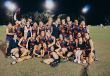 All eyes on the women