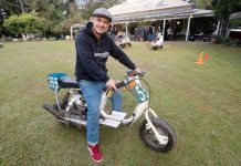 Scootering into Noosa