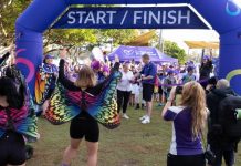 Winged walkers take pride of place