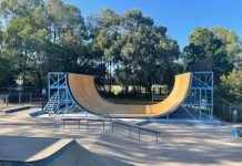 New Vert Ramp ready to ride