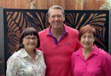 Think pink and eat schnitzel in Cooroy