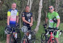 Dave rides 1200km for charity