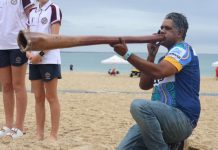 Aboriginal flag raised at Noosa Surf Club