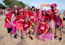 Runners in the pink for McGrath charity