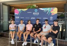 Elite athletes laugh off the heat