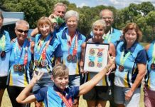 Noosa masters swimmers celebrate revived Pan Pacific