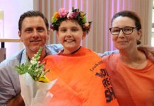 Good Shepherd team farewell their locks for charity