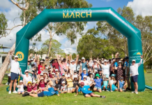 Class marches in memory of their classmate