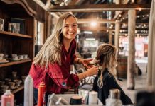 Teisha creates dream bridal hair