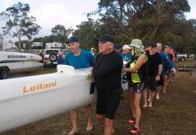 Canoes set sail for Solomons
