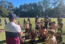 Young guns take to the field