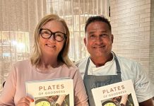 Top chef and local author create recipes of goodness
