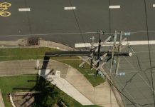 Energex up and away above the Sunshine Coast