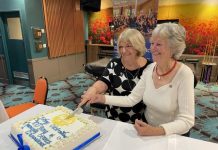 Tess begins her 5th term as Rotary president