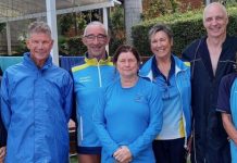 Breaking records in historic pool