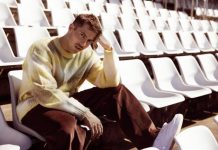 Lachie Gill set for the stage in Eumundi