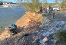 Quad bike rider rescued after rollover