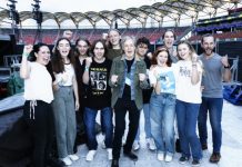 Students Twist and Shout with joy as they meet Sir Paul McCartney
