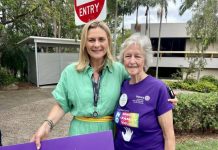 Car rally: ‘Stop the violence. End the silence’