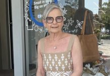 Classy lady sleeps rough