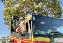 Christmas convoy spreads joy