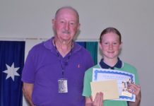 Writing award for Cooroy student