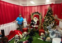 Santa embraces Noosa