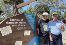 Historic wreck memories live on in seaside tribute