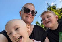 Four-year old warrior champions hope for sick children