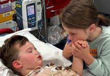 Brave meningococcal B patient saved by paramedic heroes