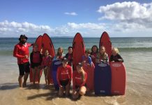 Students makes a splash with surf program