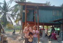Noosa charity helps build homes in Asia