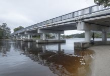 Man dies in bridge jump