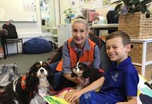 Story dogs take the lead in reading
