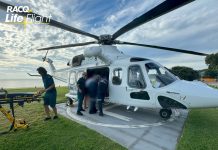 Island holiday ends in rescue